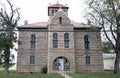 Old Liano County Red Top Jail Royalty Free Stock Photo