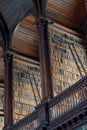 The Old Library, Trinity College, Dublin - The Book of Kells 17. 06, 2018 Royalty Free Stock Photo