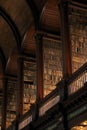 Old Library in Trinity College, Dublin. Royalty Free Stock Photo