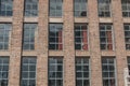 windows of old library at Wuhan university in china