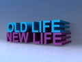 Old life new life Royalty Free Stock Photo