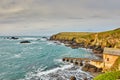 Old lifeboat station, Lizard Point, Cornwall, UK Royalty Free Stock Photo