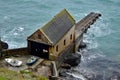 The old Lifeboat Station, Lizard Point, Cornwall, UK Royalty Free Stock Photo