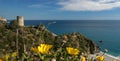 Old light house on Spanish Coast Royalty Free Stock Photo