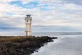 Old lighthouse at Akranes coast, Iceland