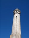 Old Lighthouse on Alcatraz Island Royalty Free Stock Photo