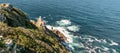 Old lighthouse at Cape Point South Africa Royalty Free Stock Photo