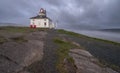 Old Lighthouse on Cape Spear Royalty Free Stock Photo