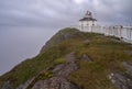 Old Lighthouse on Cape Spear Royalty Free Stock Photo