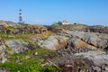 Old lighthouse of Nerva Island Royalty Free Stock Photo