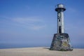Old lighthouse on the shores of Lake Baikal Royalty Free Stock Photo