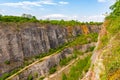 Old lime quarry, Big America (Velka Amerika) near Prague, Czech Republic Royalty Free Stock Photo