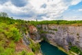 Old lime quarry, Big America (Velka Amerika) near Prague, Czech Republic Royalty Free Stock Photo