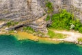 Old lime quarry, Big America (Velka Amerika) near Prague, Czech Republic