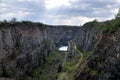 Old lime quarry called Big Amerika