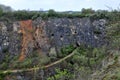 Old lime quarry called Big Amerika