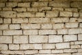 old limestone wall Royalty Free Stock Photo