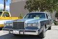 Old Lincoln Car at the car show