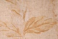 Old linen fabric texture Royalty Free Stock Photo