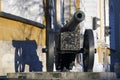 Old Lion cannon shown in Moscow Kremlin. Royalty Free Stock Photo