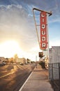 Old liquor store sign Royalty Free Stock Photo