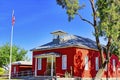 Old Little Red School House With Belfry Royalty Free Stock Photo