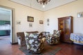 Old living room in country house Royalty Free Stock Photo