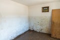 Old Living Room Destroyed From Flood