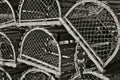 Old Lobster Traps Royalty Free Stock Photo