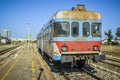 Old local train of italy Royalty Free Stock Photo