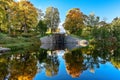 Old lock gate or sea lock in Fagersta Sweden Royalty Free Stock Photo