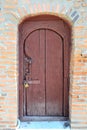 Old Locked Door Royalty Free Stock Photo