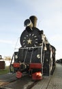 Old locomotive in Brest. Belarus