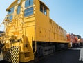 Old locomotive, Portola Railroad Museum Royalty Free Stock Photo