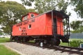 Old Locomotive on railroad track Royalty Free Stock Photo