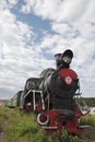 Old locomotive train Royalty Free Stock Photo