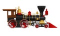 Old Locomotive Train Royalty Free Stock Photo