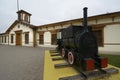 Old locomotive used on the Copiapo Caldera railway. Chile