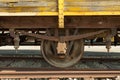 Old Locomotive wheel Royalty Free Stock Photo