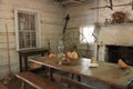 Old Log Cabin Interior Royalty Free Stock Photo