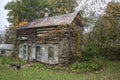 Old log cabin,Ohio Royalty Free Stock Photo