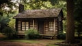 Historical Influences: A Charming Wooden Cabin In The Southern Countryside