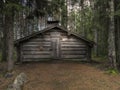 Old logging cabin Royalty Free Stock Photo