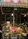 Old London carousel Royalty Free Stock Photo