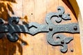 old london door in ancien hinged