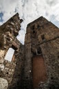 Abandoned tower, Panama Viejo, travel Royalty Free Stock Photo