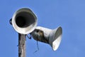 Old loudspeakers Royalty Free Stock Photo