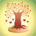 Old Love Tree Royalty Free Stock Photo