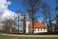 Old Lutheran Church in the small Latvian village of Renda on May 4, 2020