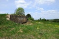 Old machine gun bunker